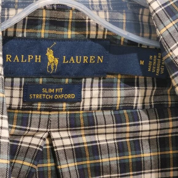 Ralph Lauren Slim Fit Oxford Shirt Size M - Picture 3 of 4